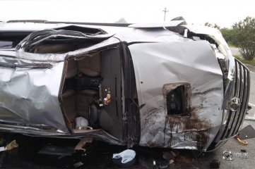 Nandamuri Harikrishna Accident Photos